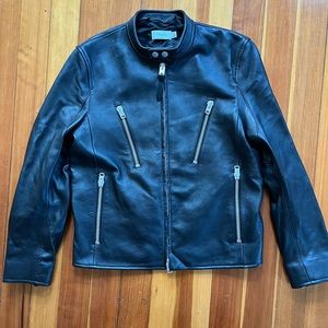 Coach Leather Racer Jacket